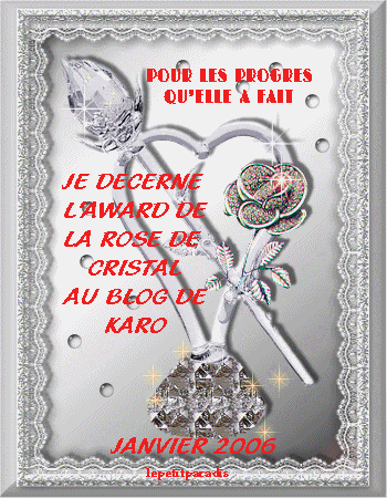  AWARD REMIS  par tendresseeternelle